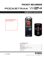 Yamaha POCKETRAK-W-24 - Service Manual